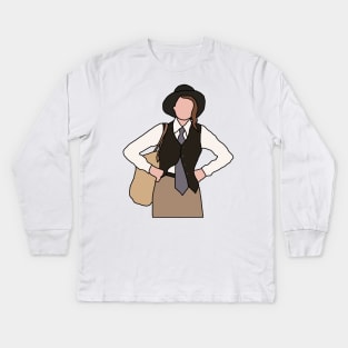 Annie Hall Kids Long Sleeve T-Shirt